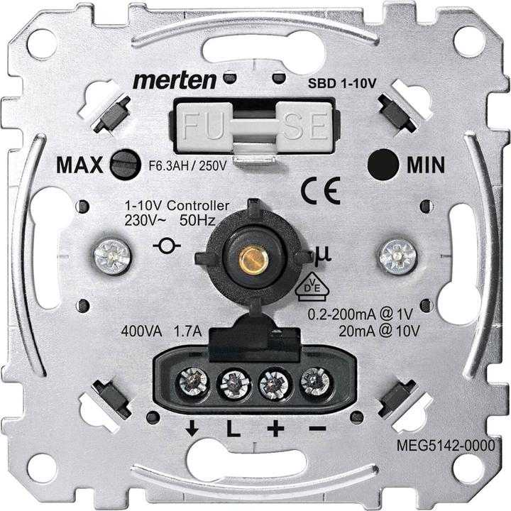 Produktbild Merten Elektronik- MEG5142-0000 Potentiometer Einsatz 1-10V