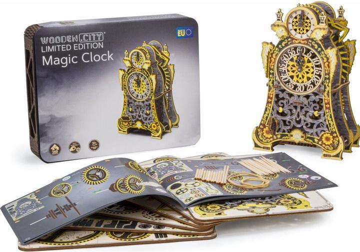 Image du produit WoodenCity WOODEN CITY 3D Puzzle Magic Clock Édition limitée 149 pièces (149 pièces)