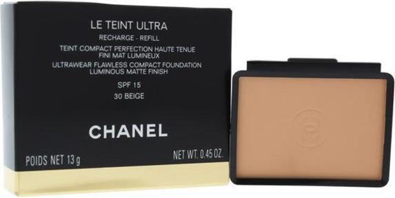 Actual product image Chanel Le Teint Ultra Compact Recharge No.30 (30 Beige)