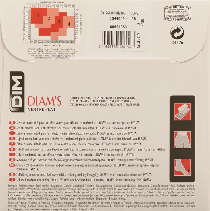 Immagine prodotto DIM Diam's Ventre Plat (25 DEN, 42 - 44)