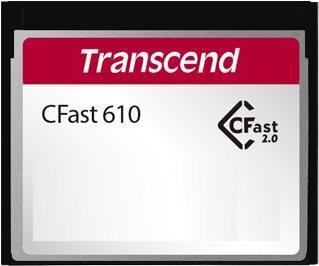 Produktbild Transcend TS256GCFX610 CFast-Karte Retail 256 GB (256 GB, CFast 2.0)