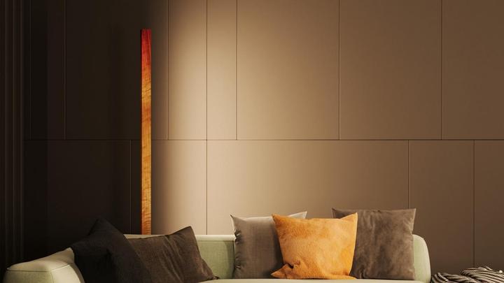 Produktbild kln.swiss Holz Stehlampe Columna (4845 lm)