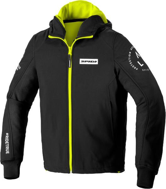 Spidi ARMOR EVO Hoodie schwarz-gelb XXL (XXL)