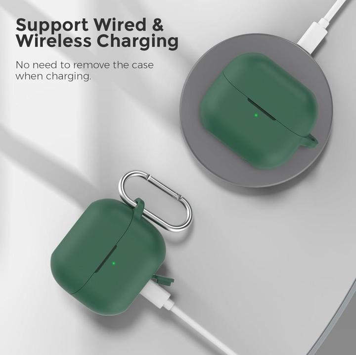 Image du produit Screenguard Galaxy Buds3 Pro Liquid Silicone Case Housse avec mousqueton (Couvercle de l'étui de chargement)