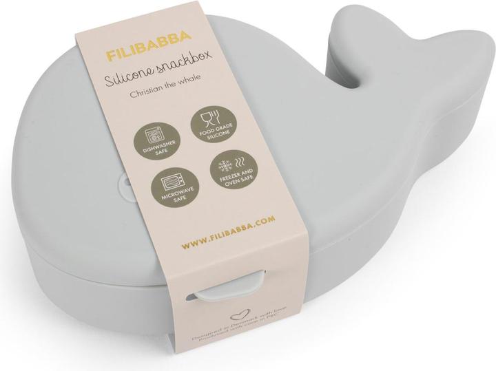 Produktbild Filibabba Brotdose - Christian der Wal - Pearl Blue