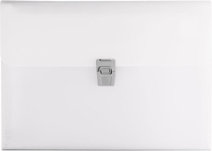 Actual product image Compartment folder FACT!pp 10 compartments white (A4, 1 x)