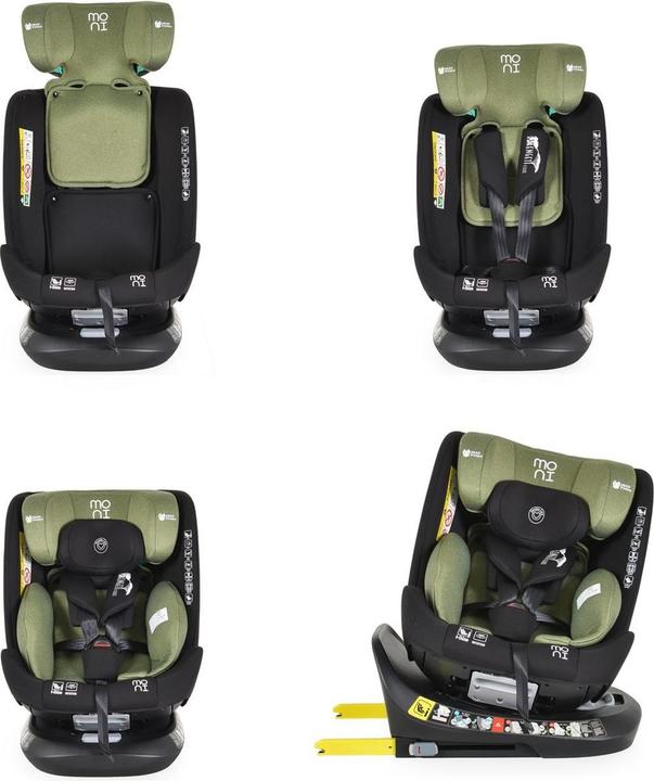 Actual product image Moni Siège enfant i-Size Serengeti (Booster seat, ECE R129/i-Size Standard)