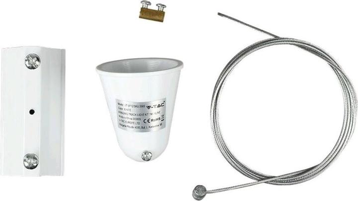 Image du produit V-TAC Équipement de luminaire sur rail suspendu 1M4Line Blanc