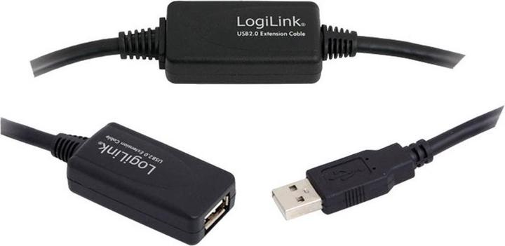 Image du produit LogiLink USB A - A (20 m, USB 2.0)