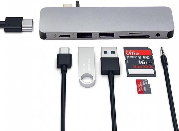 Image du produit Hyper Drive Solo 7-in-1 (USB-C, 7 Ports)
