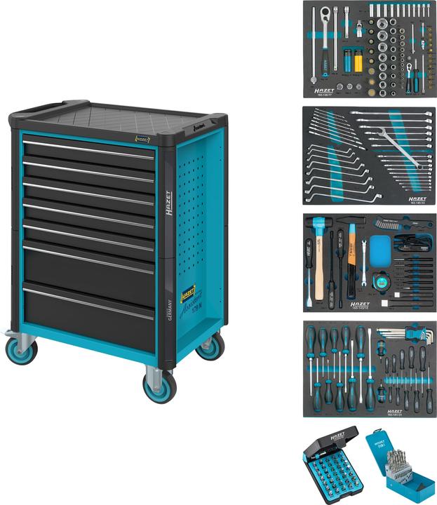 Produktbild HAZET Werkstattwagen Assistent 179N-7/220 (220 x)