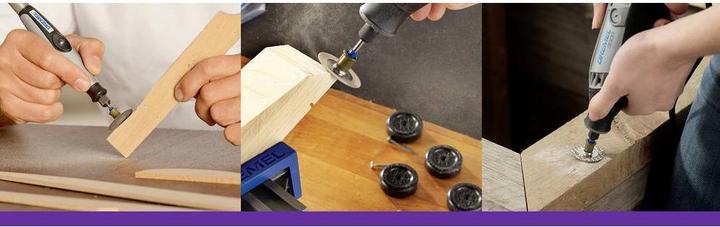 Produktbild Dremel EZ SpeedClic Schleifscheibe Ø 25mm, Körnung 60 (6 Stück) (60)