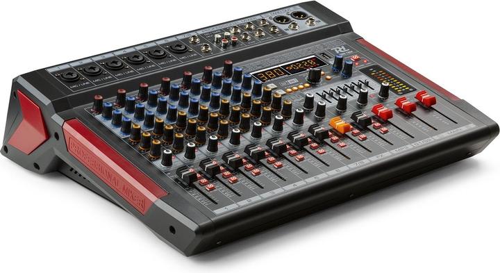 Immagine prodotto Power Dynamics PDM-T804 - Interfaccia audio a 8 canali con Bluetooth, DSP, mp3 e USB (Mixer da studio e live)