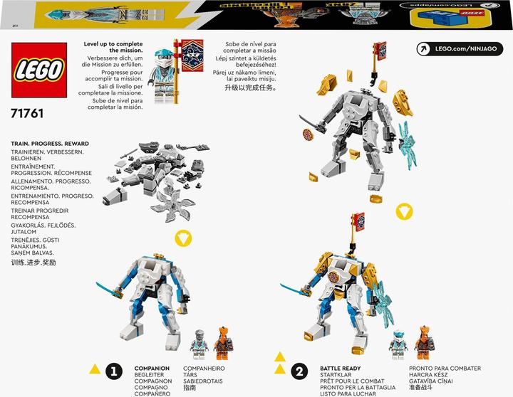 Actual product image LEGO Zane's Power Up Mech EVO (71761, LEGO Ninjago)