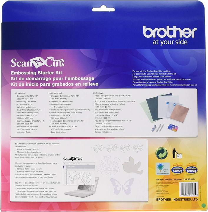 Image du produit Brother Kit de démarrage pour le gaufrage Scanncut