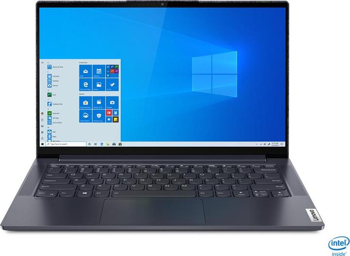 Lenovo Yoga Slim 7 14IIL05 82A1 - Core i7 1065G7 / 1.3 GHz - Win 10 Home 64-Bit - 16 GB (14", Intel Core i7-1065G7, 16 GB, 1000 GB, DE)