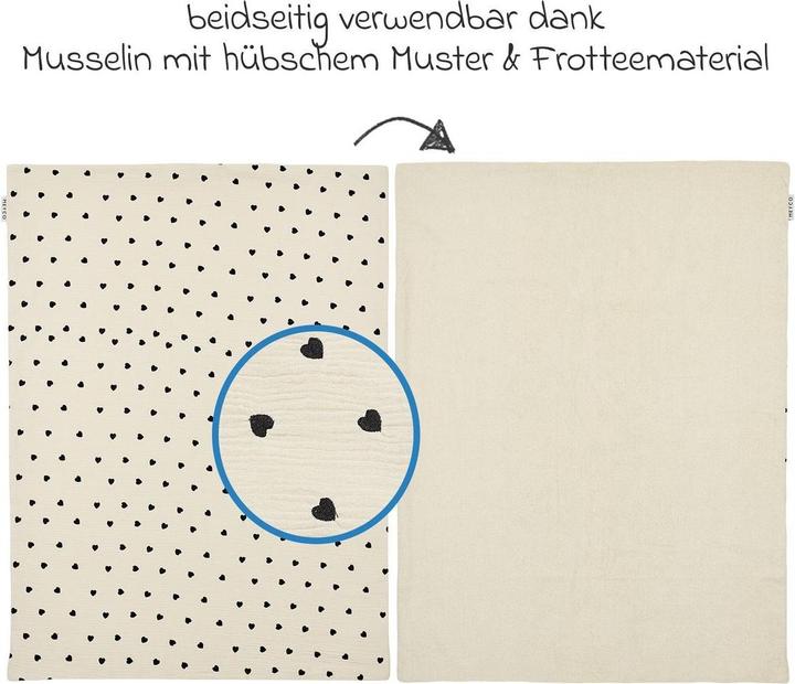 Produktbild Meyco babydecke pre-washed musselin (75 x 100 cm)