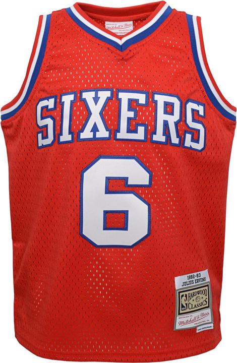 Immagine prodotto Mitchell & Ness Maglia Swingman Enfants Philadelphia 1982 Julius Erving