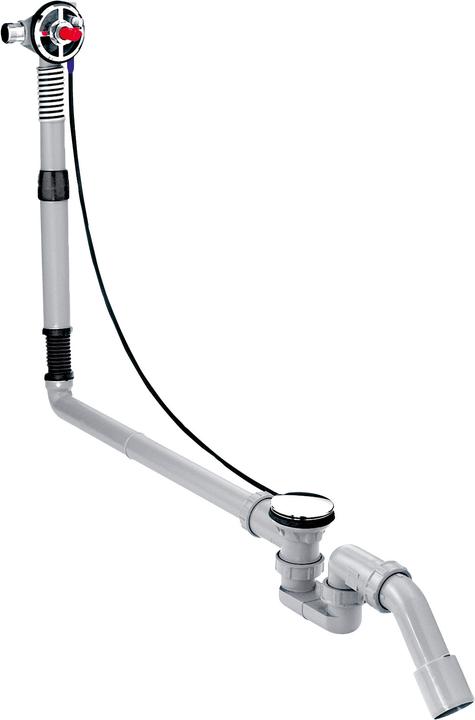hansgrohe Wannenüberlaufgarnitur EXAFILL S (Überlaufgarnitur, 1 1/2“)