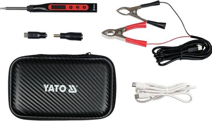 Produktbild Yato Przenośna Lutownica Cyfrowa T12 65w