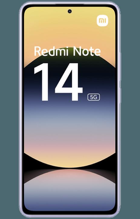 Image du produit Xiaomi Redmi Note 14 (256 Go, Lavender Purple, 6.67", Double SIM, 108 Mpx, 5G)
