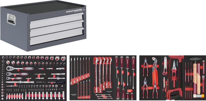 Actual product image Kraftwerk Werkzeugtruhe Schubladen (189 x)