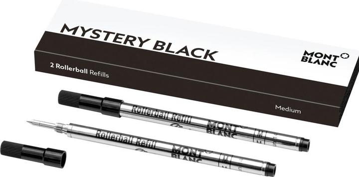 Montblanc Rollerpatronen (Gelmine, Schwarz)