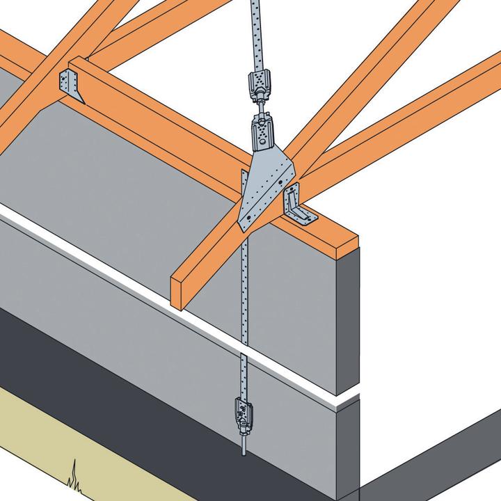 Actual product image Simpson Sst Wind trusses (Wind panic bath, 1 pcs.)