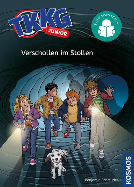 Actual product image Kosmos TKKG Junior, 2, Verschollen im Stollen (German, Benjamin Schreuder, 2025)