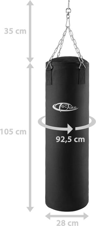 Produktbild tectake Boxsack (105 cm, 25 kg)