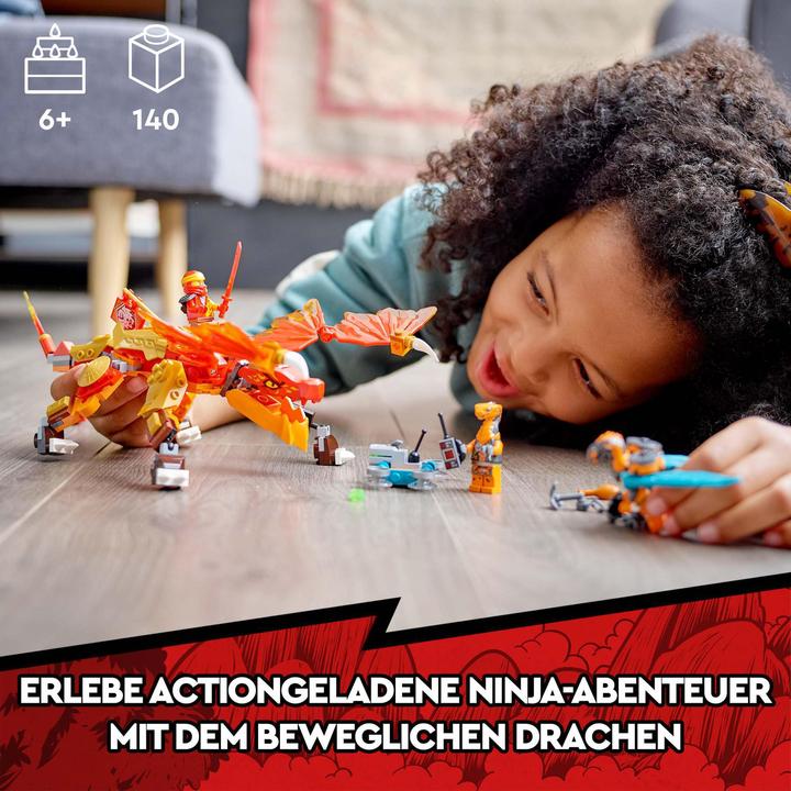 Actual product image LEGO Kai's Fire Dragon EVO (71762, LEGO Ninjago)