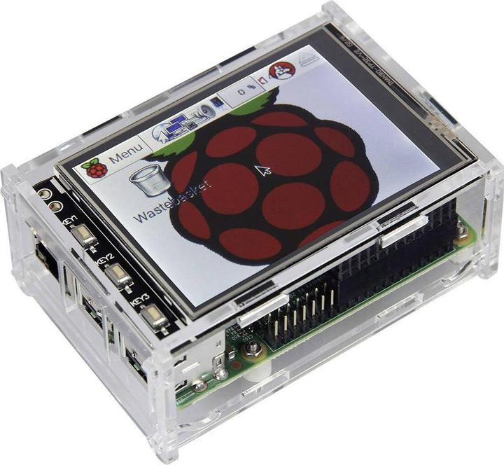 Produktbild Raspberry Pi Pi Gehäuse für 3.2" Touchscreen Display