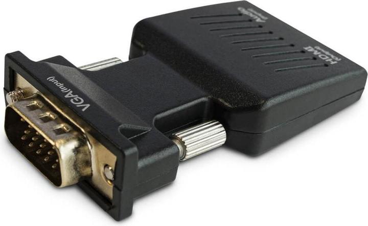Produktbild Savio Adapter AV D-Sub (VGA) - HDMI + USB-A + 3,5 mm schwarze Klinke (CL-145) (0.00 m, VGA)