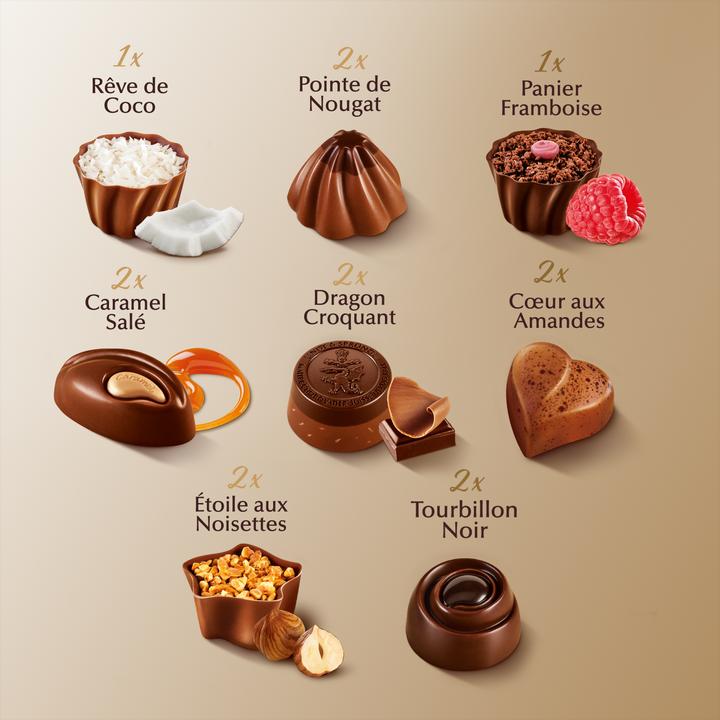 Image du produit Lindt Connaisseurs Pralinés Assortiert (143 g)