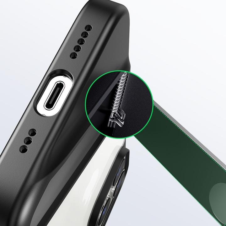 Actual product image Ugreen LP635 Kickstand Protective Case Hard Cover with Gel Frame and Built-in Stand for iPhone 14 Pr (Apple iPhone 14 Pro)