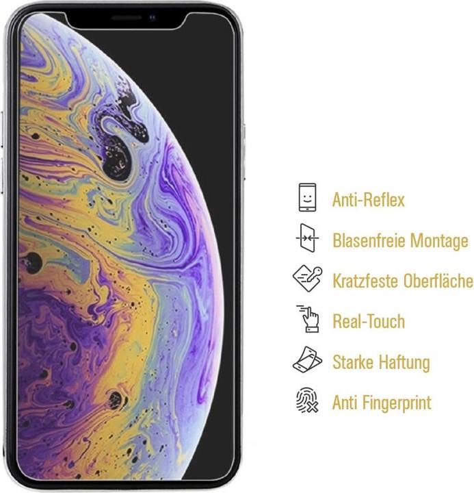Produktbild Protectorking 4x Panzerfolie Anti-Shock matt entspiegelt (1 Stück, Apple iPhone X)