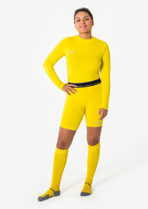 Immagine prodotto Kipsta Damen/Herren Fussball Funktionsshorts - Keepdry Light gelb (XS)