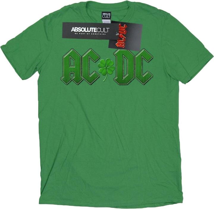 AC/DC Shamrock Logo TShirt (S)