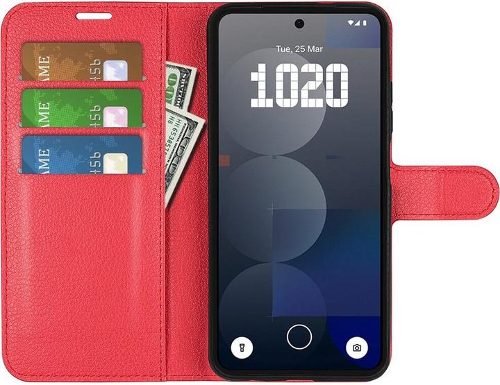 Produktbild Cover-Discount Nothing Phone (3a) Pro - Leder Etui Hülle (Nothing Phone (3a) Pro)