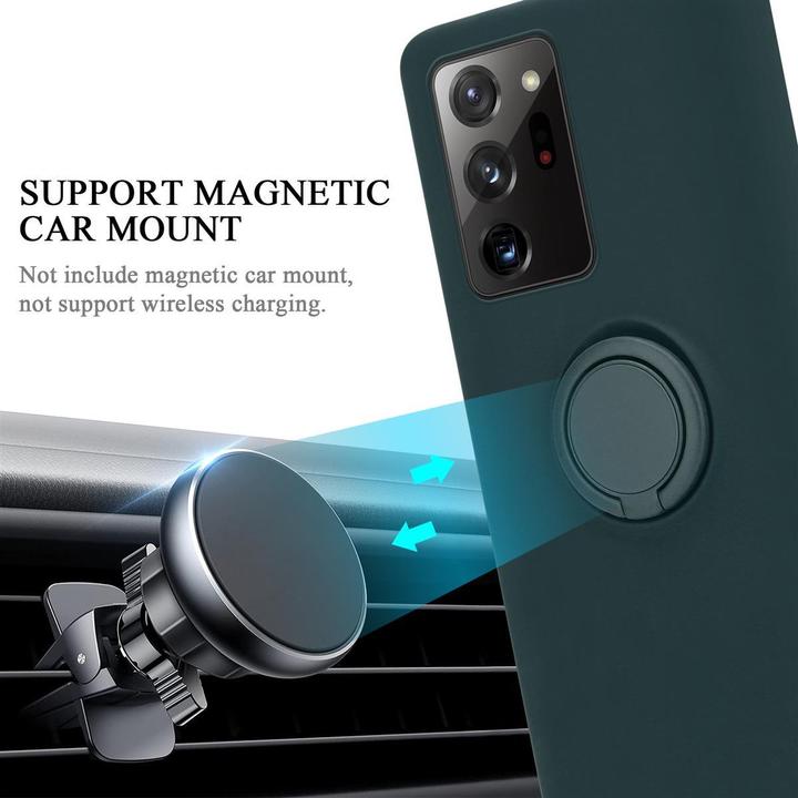 Image du produit Cadorabo TPU Liquid Ring Silicone Case Cover (Samsung Galaxy Note 20 Ultra)
