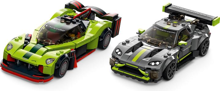Produktbild LEGO Aston Martin Valkyrie AMR Pro & Aston Martin Vantage GT3 (76910, LEGO Speed Champions)