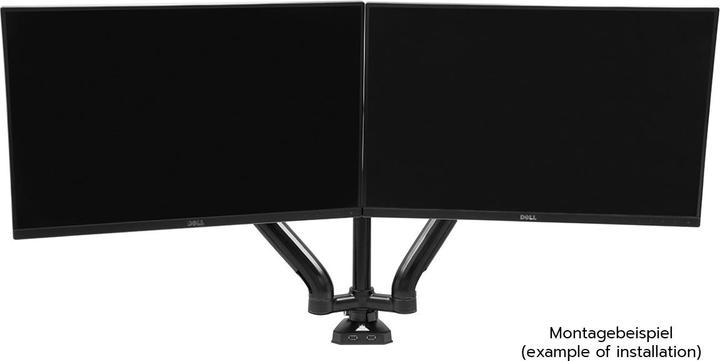 Produktbild Phobya Dual Monitorarm (Tisch, 34")