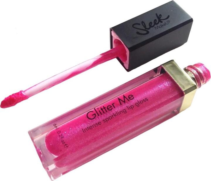 Actual product image Sleek MakeUP Glitter Me Lip Gloss Uptown Girl - 6 Ml
