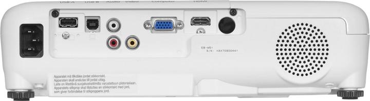Actual product image Epson EB-W51 (WXGA, 4000 lm, 1.3 - 1.56:1)
