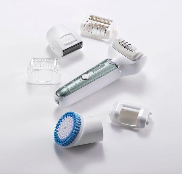 Produktbild Panasonic Epilator ES-EL8C-G503 Operating time (max) 30 min, Number of power levels 3, Wet & Dry, Baltas/Sidab