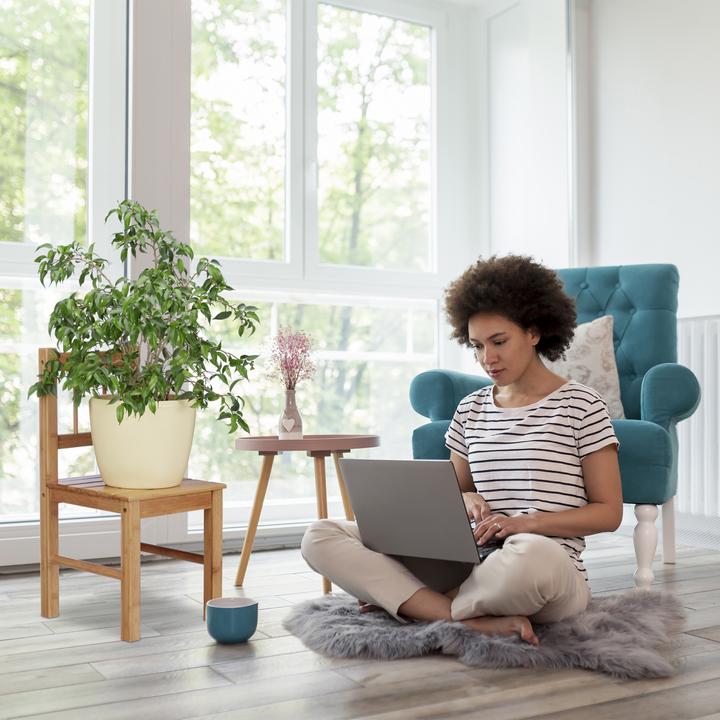Image du produit Relaxdays Chaise déco en bambou (Fauteuil pour enfants)
