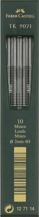 Image du produit Faber-Castell Mines TK-9071 4H 2mm (2 mm, 4h, 10 x)