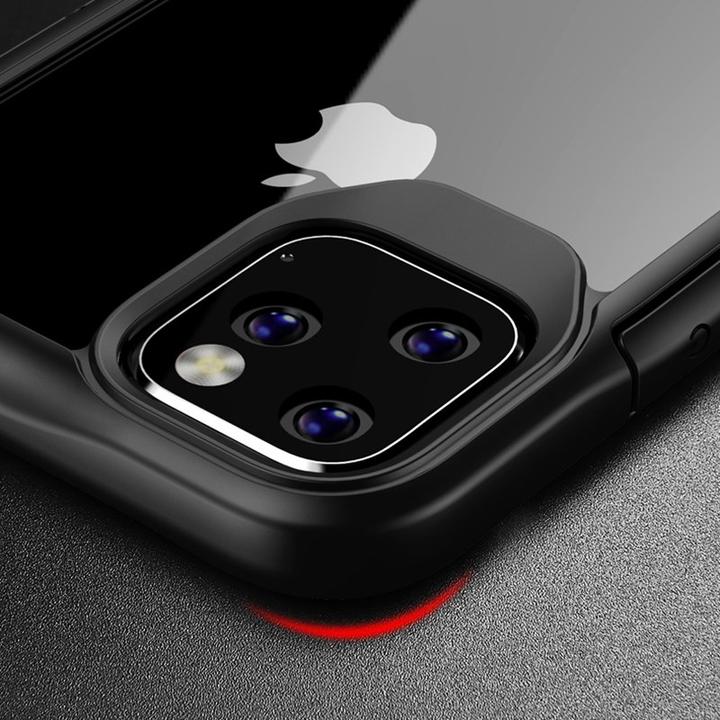 Immagine prodotto Crong Cover trasparente ibrida per iPhone 11 Pro (nero) (Apple iPhone 11 Pro)