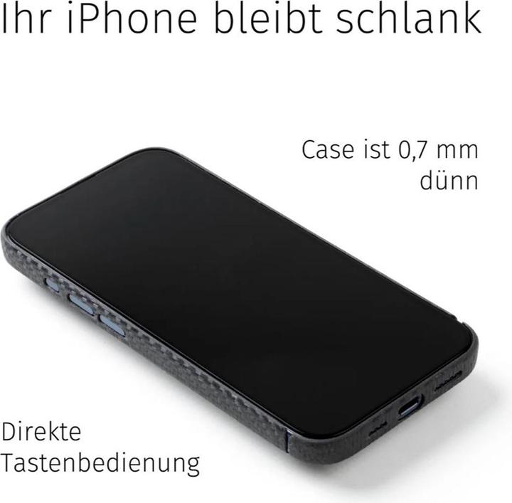 Actual product image Filono Carbon Case iPhone 16 Plus MagSafe compatible (Apple iPhone 16 Plus)