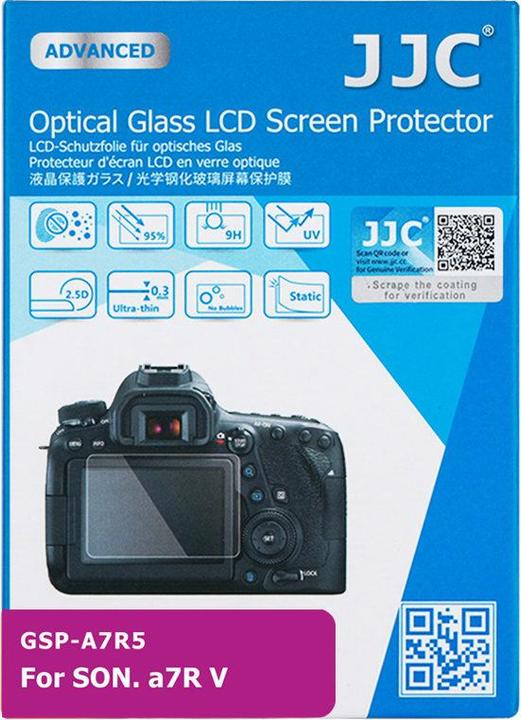 Image du produit JJC GSP A7R5 Protecteur de verre optique (Protecteur d'écran)